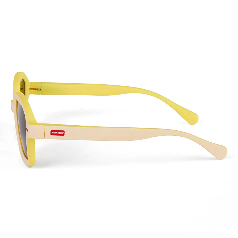 Hossy Eden – Beige & Gelb (eckige Form)